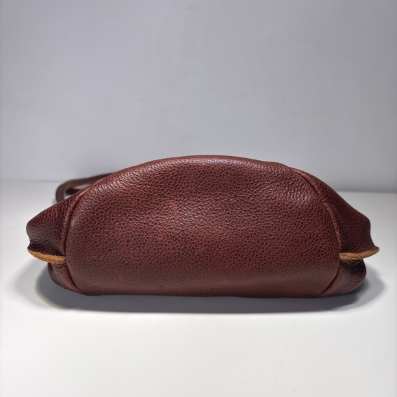 Portland Leather Goods Bucket Bag Chestnut Brown  Pebbled Leather - Picture 6 of 13